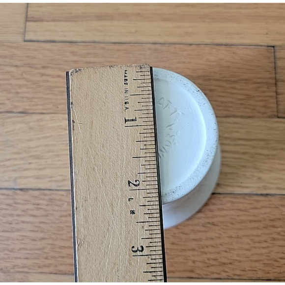 Vintage 70s Pottery Craft Speckled Wheat Pattern Flared Cups Glazed MCM Prairie - Picture 7 of 10